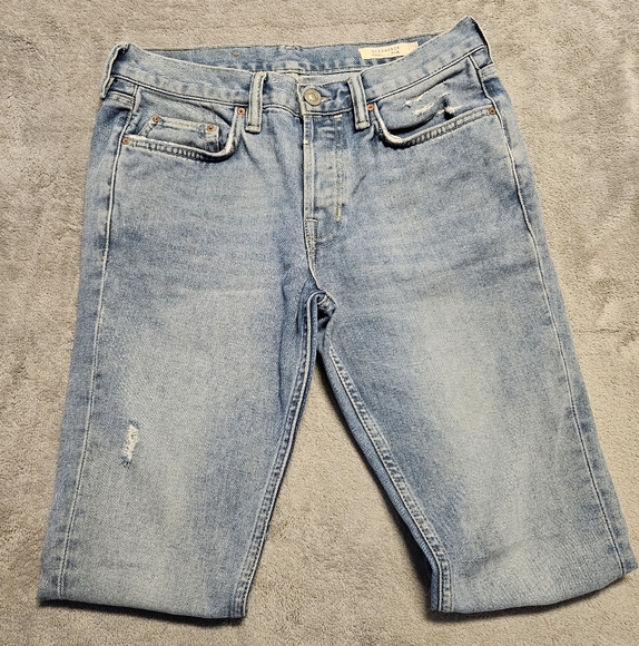 All Saints Men's Fellow Pistol Button Fly Jeans Size 28 - Picture 4 of 16